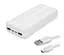 Универсальная мобильная батарея Powerbank Reinston EPB028 20000mAh (port USB-C) Белый - миниатюра 1