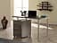 Письмовий стіл Loft Design L-27 Сріблястий (Дуб Палена) - мініатюра 1