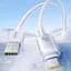 Дата кабель Baseus Crystal USB to Type-C 100W (2m) (E04279) Moon White - мініатюра 2