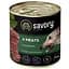 Влажный корм для взрослых собак всех пород Savory Dog Gourmand 4 мяса 800 г - миниатюра 1
