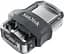 USB Flash SanDisk Ultra Dual OTG USB 3.0 130 Mb/s16 GB Black - миниатюра 2