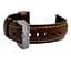 Кожаный ремешок Primolux F001 Steel buckle для часов Samsung Galaxy Watch 3 45 мм (SM-R840) Brown - миниатюра 6