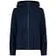 Флісова кофта CMP Women's Fleece with Drawstring Waistband Dark Blue XXS (1097-34D5586-M926 34) - мініатюра 1