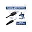 Кабель живлення USB 2.0 AM to DC 5.5 х 2.1 mm 1.0m 5V to DC 5V Dynamode (DM-USB-DC-5.5x2.1mm) - мініатюра 2