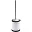 Йоржик для унітазу підлоговий Mixxus Topper-TB0201 white MI7094, Білий матовий - мініатюра 1