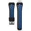 Спортивный ремешок Primo с перфорацией для часов Samsung Gear S3 Classic SM-R770/Frontier RM-760 Black Blue - миниатюра 3