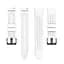 Браслет RiccoOne для Samsung Galaxy Watch 6 Classic 43mm 6 Classic 47mm - белый ширина крепления 20мм силикон Watchbands (W28-9WB46221246) - миниатюра 5