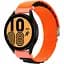 Браслет Samsung Galaxy Watch Active 40mm - оранжево-чорний Watchbands NormalCloth Wave ширина кріплення 20мм нейлоновий (W26-2WB47393722) - мініатюра 1