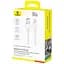 Дата кабель Baseus Crystal USB to Type-C 100W (2m) (E04279) Moon White - мініатюра 3