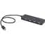 Хаб Usb Gembird UHB-CM-U2P4-01, чорний, Type-C 2.0 - 4xUsb 2.0, кабель 30 см - мініатюра 1