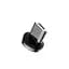 Адаптер Baseus Zinc Magnetic Safe Fast Charging Magnetic suction head MicroUSB 2.1A CAMXC-M01 Black - мініатюра 1