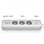Подовжувач-зарядний пристрій Ugreen CD286 30W 3 AC Power Strip with Master Switch (25357) - мініатюра 2
