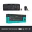 Комплект (клавіатура + миша бездротові) Logitech MK330 Wireless UA розкладка чорна (920-003989) - мініатюра 6