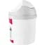 Відро для сміття MBM My Home з кришкою 1.6 л сіре (BIN-10 1.6L GRAY) - мініатюра 3