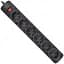 Сетевой фильтр питания Defender 153, 3 m, 6 роз, black (99495) - миниатюра 1