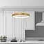 Світильник підвісний Friendlylight Santorini 38 LED 30W 3000 4000K Gold FL3012 - мініатюра 1
