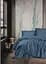 Комплект постільної білизни полуторний 160х220 Elegant - Dark Blue сатин TC303375723 - мініатюра 1