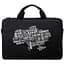 Сумка для ноутбука Vinga 15.6" NB1502 Black, white print (NB1502UWBK) - мініатюра 4