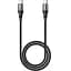 Cable Hoco X50 Exquisito Type-C to Type-C (100W) Black 1m - мініатюра 1
