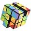 Головоломка Smart cube Кубик Рубіка Райдужний 3х3 Чорний SC361 - мініатюра 2