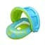 Дитячий надувний плотик Bestway 34091(Blue-Green) розмір 80х85 см - мініатюра 1