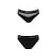 Трусики с прозрачной вставкой Passion PS006 Panties black L - миниатюра 2