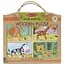 Пазлы Melissa & Doug Животные деревянные в футляре (MD31362) - миниатюра 1