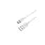 Дата кабель USB 2.0 AM to USB-C 2.0m 2.4A white BOROFONE (6957531090021) - мініатюра 3