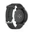 Ремінець силіконовий 20 мм для Samsung Galaxy Watch 42/3 41 мм/Active/Active 2 BeWatch GT Темно-сірий (1011444) - мініатюра 4