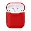 Чехол для наушников Apple Airpods 1/2 Красный, футляр для наушников аирподсов - миниатюра 3
