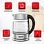 Электрочайник Tefal Glass Kettle с подсветкой серебристо-черный 1.7 л (KI772D38) - миниатюра 6