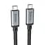 Кабель шнур USB$ - Hoco US05 super-speed 40 Гбит/с 100W 1 м - миниатюра 1