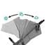 Прогулянкова коляска Kinderkraft Grande City grey - мініатюра 5
