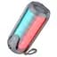 Портативная bluetooth колонка Borofone BR33 TWS с LED подсветкой grey - миниатюра 2