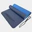 Коврик для йоги и фитнеса TPE+TC 6 мм двухслойный синий-голубой EasyFit fit0025075 - миниатюра 1