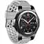 Силиконовый double перфорированный ремешок Watchbands для Samsung Gear S3 серый (WB009BUBLEPERFGREY) - миниатюра 1