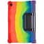 Чохол для планшета Lenovo Yoga Tab 11 YT-J706F протиударний силіконовий Rainbow - мініатюра 1
