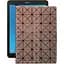 Чехол StatusCASE из экокожи для планшета Samsung Galaxy Tab S3 (T827) Коричневый ромб - миниатюра 1