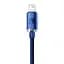 Кабель Baseus Crystal Shine USB - Lightning (M/M), 2.4A, 2 м Blue (CAJY000103) - миниатюра 1