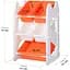 Стеллаж Mealux Coral Mini Orange (KD-E021 Orange) - миниатюра 2