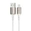 Кабель Proove Flex Metal USB to Lightning 2.4A (1m) white (CCFM20001102) - мініатюра 1