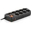 Мережевий фільтр живлення REAL-EL REAL-EL RS-10 Protect, 5m, black (EL122300040) - мініатюра 6