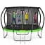 Батут із внутрішньою сіткою 4FIZJO Premium 14FT 435 см 4FJ0606 Black/Green (P-5907739314192) - мініатюра 1