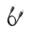 Дата кабель USB-C to Lightning 0.25m Hyper PD X96 black HOCO (6942007609364) - мініатюра 2
