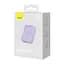 Внешний беспроводной аккумулятор Baseus Magnetic Mini Wireless Fast Charge Power Bank 20000 mAh 20 W фиолетовый - миниатюра 7