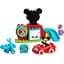 Конструктор LEGO DUPLO Disney Міккі Маус Клубний будинок і автомобіль 27 деталей (10454) - мініатюра 3