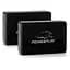 Блоки для йоги Power Play 4006 Yoga Brick EVA 2 штуки, Black - миниатюра 1
