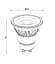 Лампа LED GU10 7W 4000К 700Lm DIM KLOODI KDGU10-7WSMD 4K 60D DIM - мініатюра 2