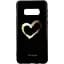 Чохол-накладка Toto Glass Fashionable Case Samsung Galaxy S10e Heart on Black - мініатюра 1