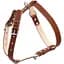 Шлея для собак Collar подвійна, шкіра, 49-68х68-80х2,5 см, коричневий (6426) - мініатюра 2